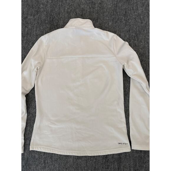UCLA Bruins Air Jordan Pullover Womens White 1/4 Zip Jacket SZ XS Top Sweater - Picture 5 of 6